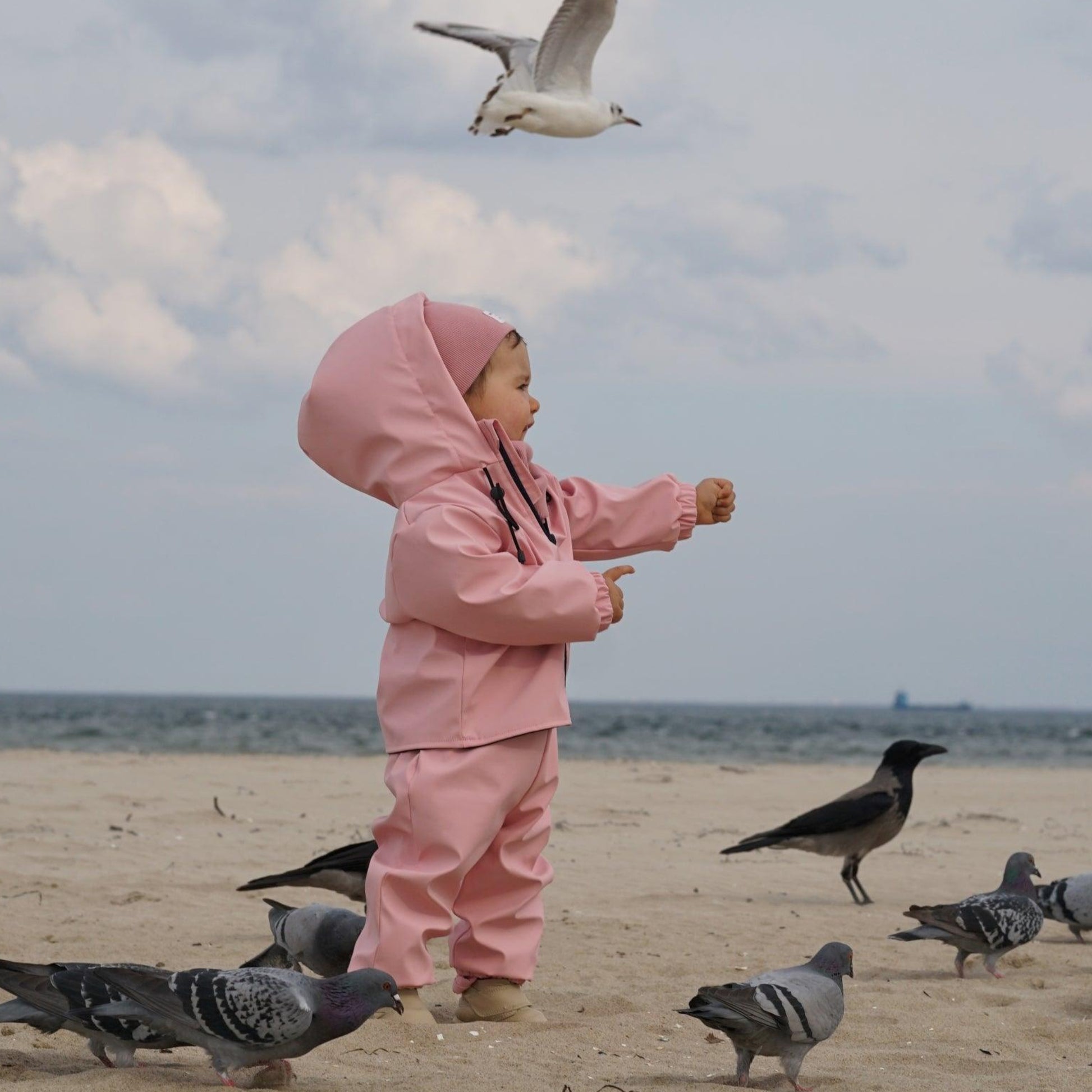 Waterproof Baby/Kid Clothing Set - Rosa-0