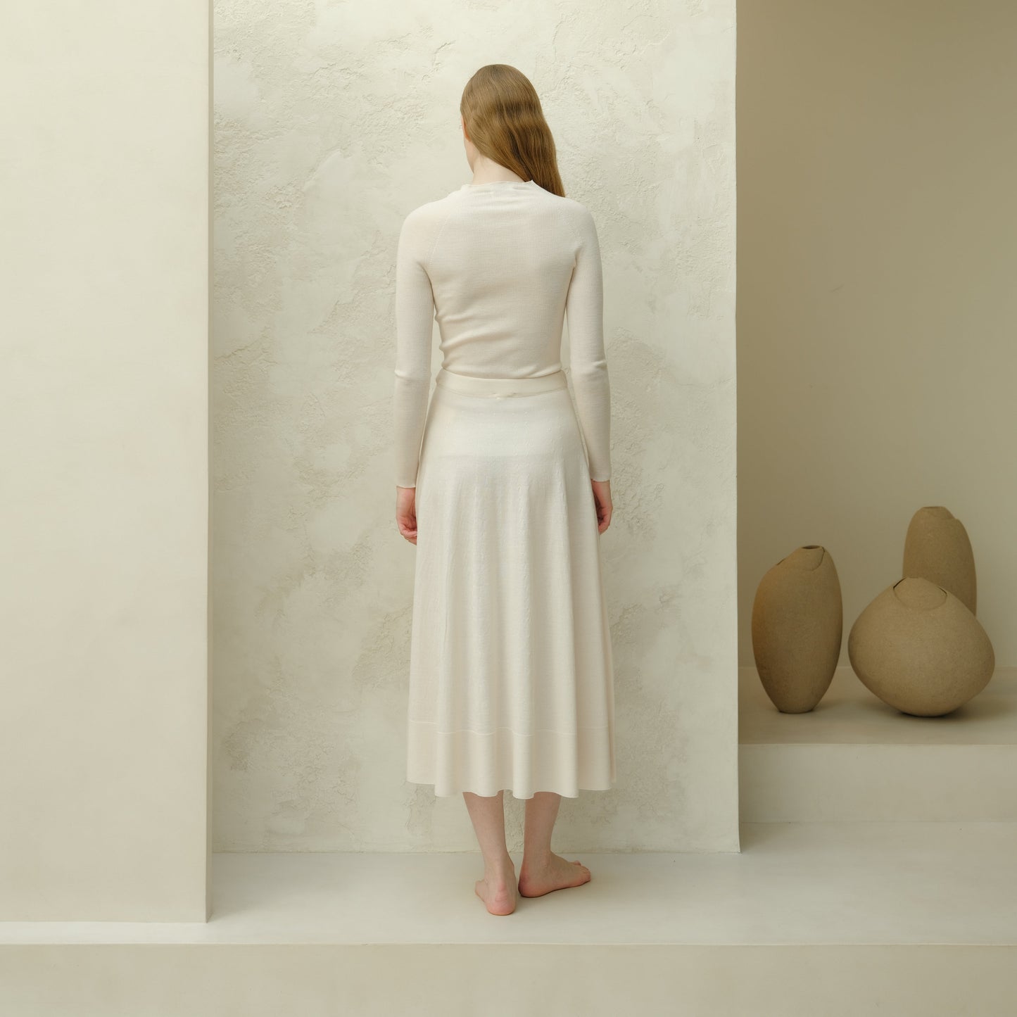 Extra Fine Merino Ribbed Crewneck (3D-Knit)-4