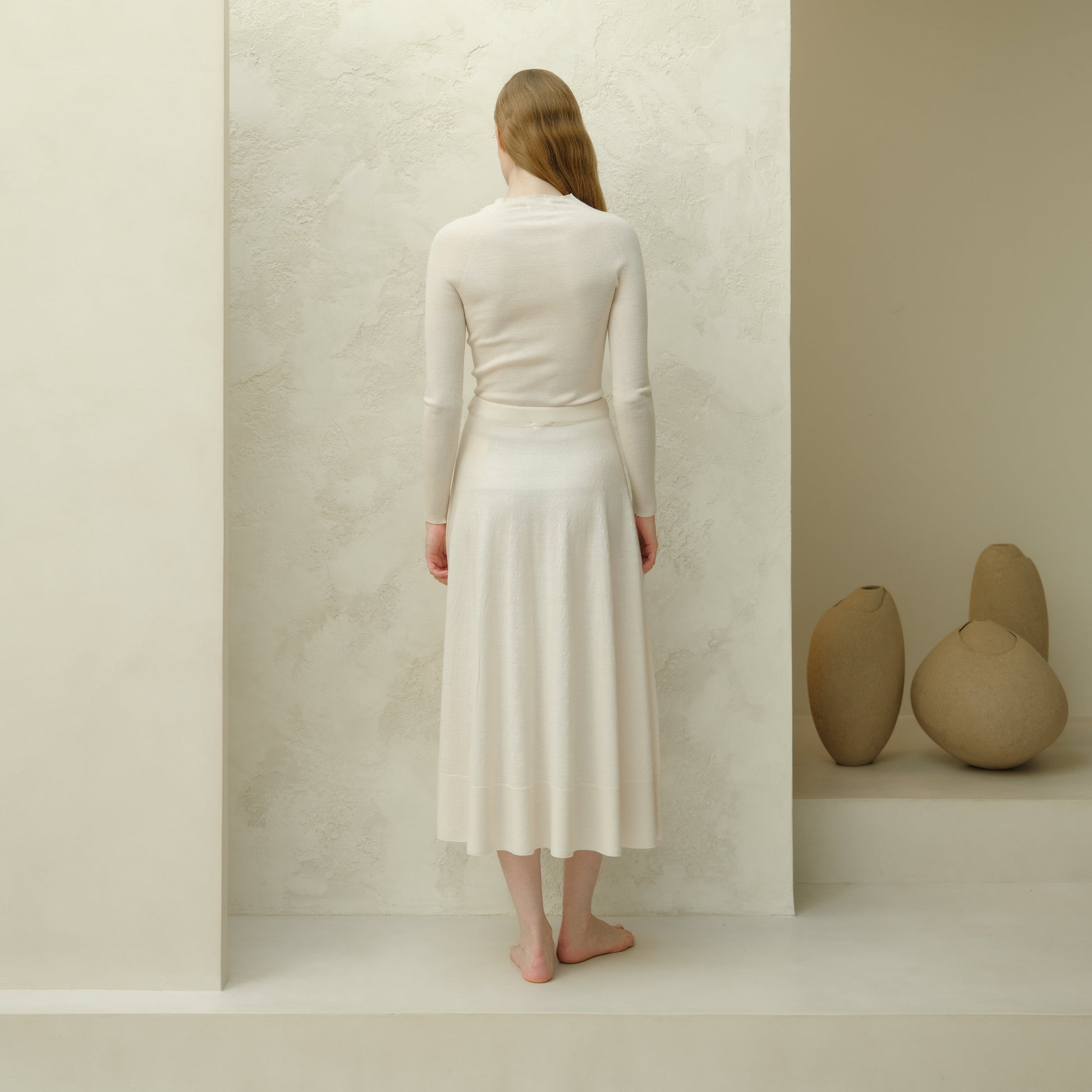 Extra Fine Merino Ribbed Crewneck (3D-Knit)-4