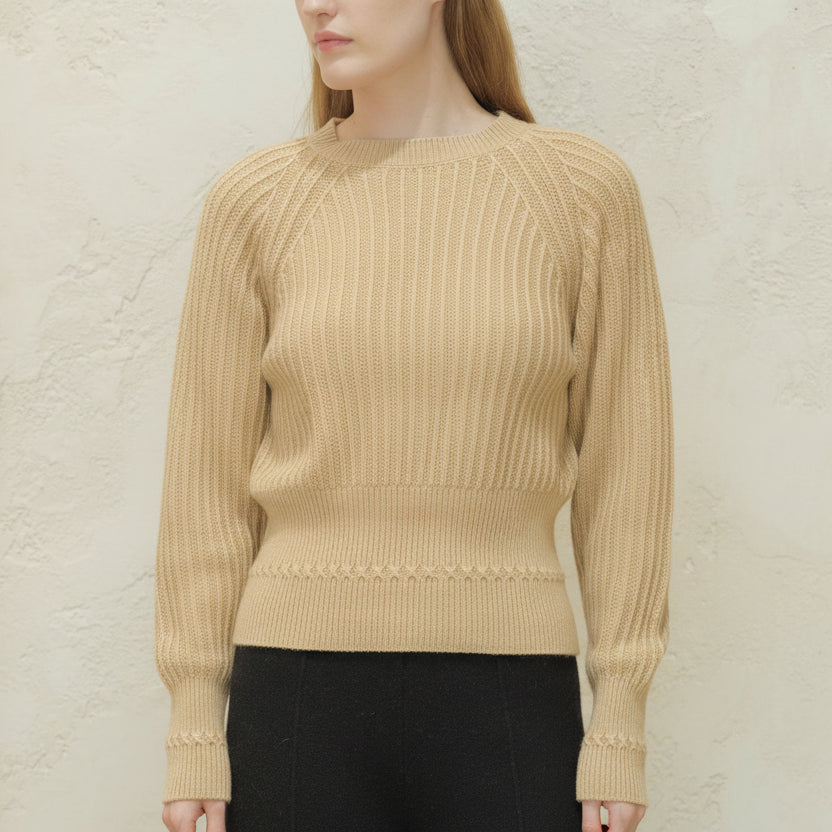 Pullover Damen Sweater Raglan