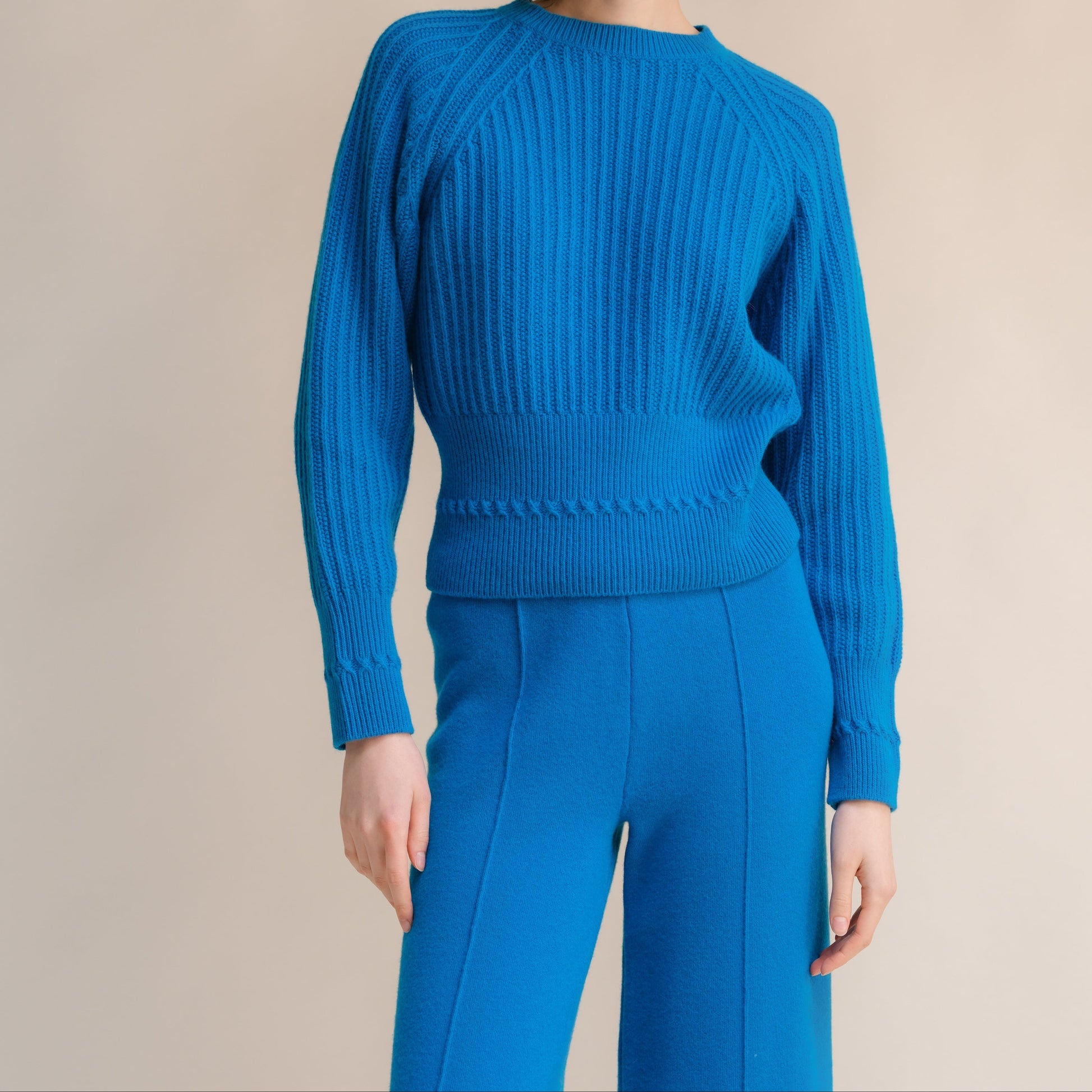 Kaschmir Sweater Damen Pullover Raglan