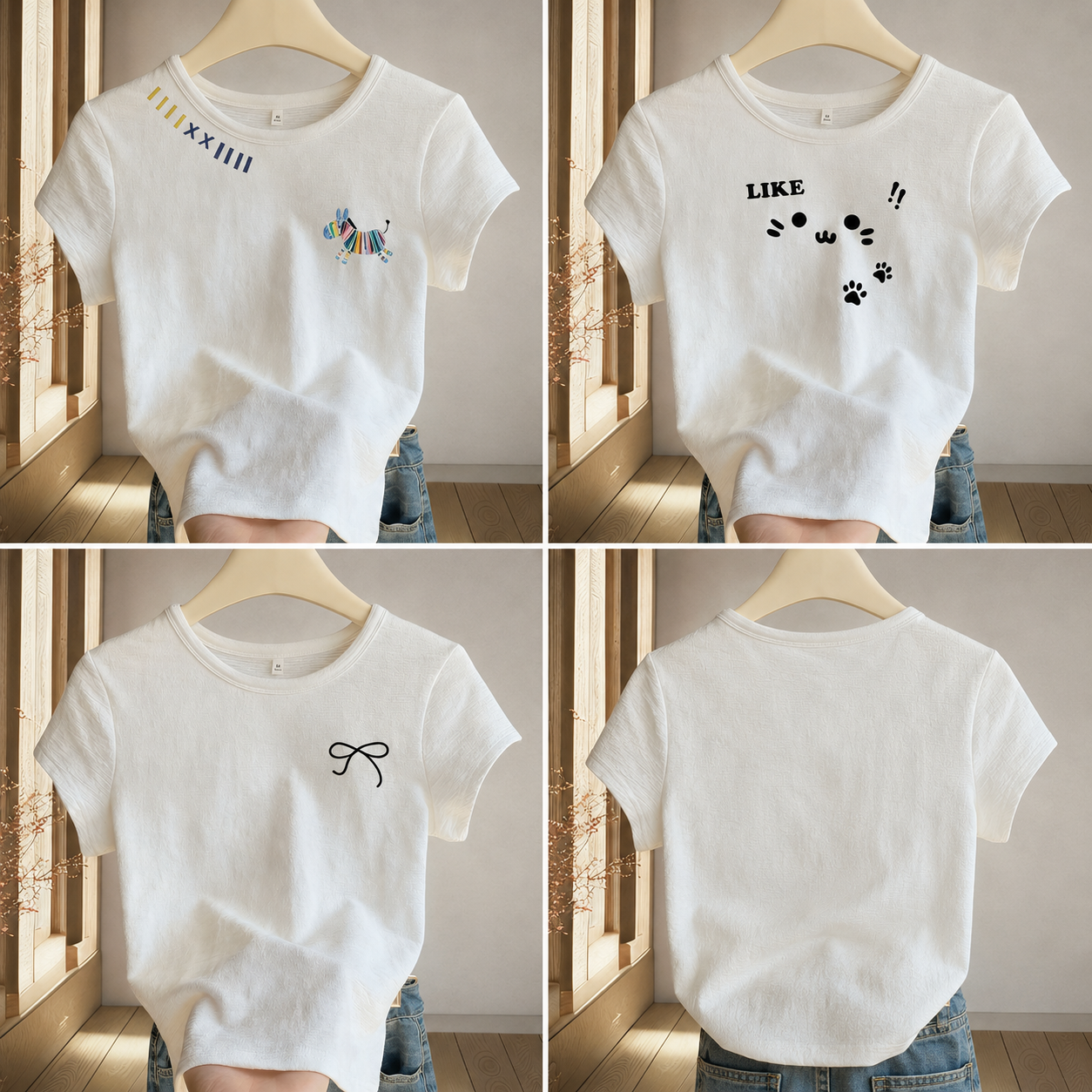 100% Baumwolle T-Shirt