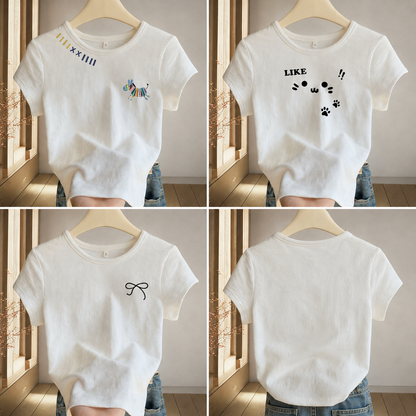 T-Shirt mit Print
