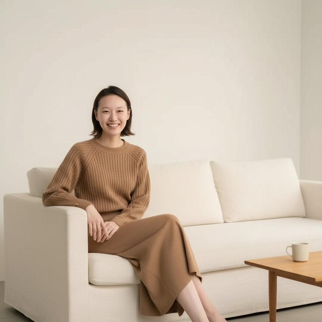 Kaschmir-Mix Raglanpullover Meli