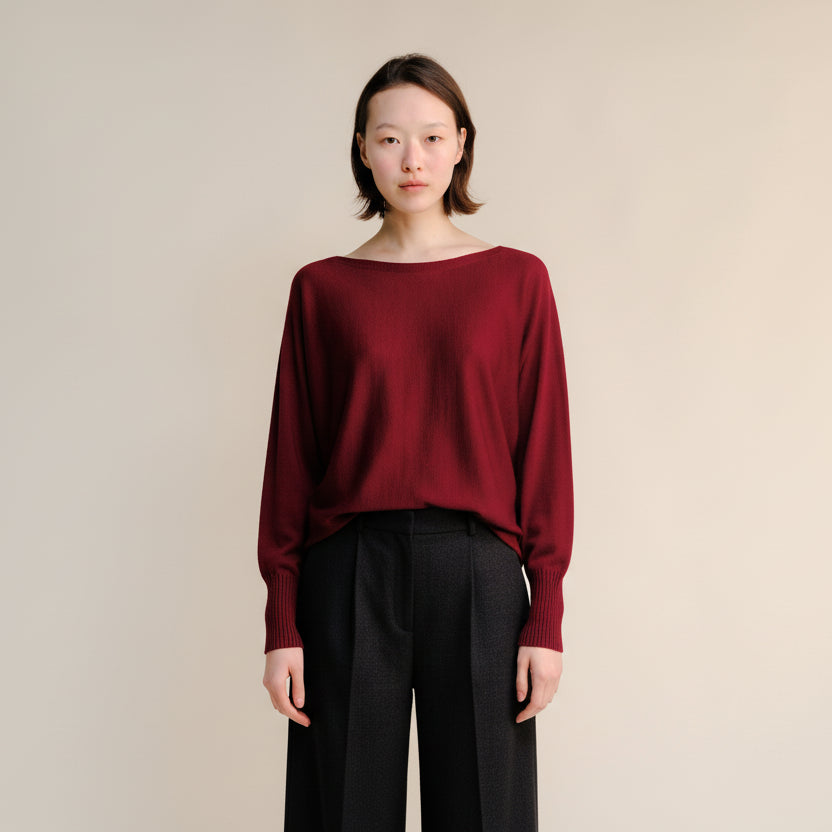 Extra Fine Merino Wide-Leg Trousers-16