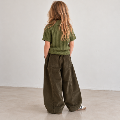 Cord Hose Wide Leg
