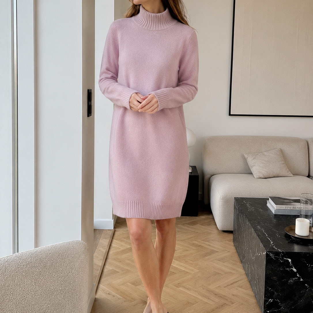 Wollkleid, Midikleid, Kaschmir 