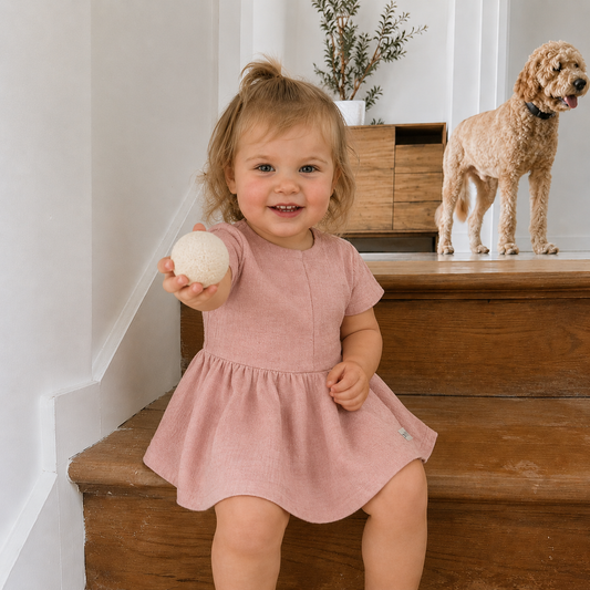Ramie Kleid Naturfaser Kinderbekleidung