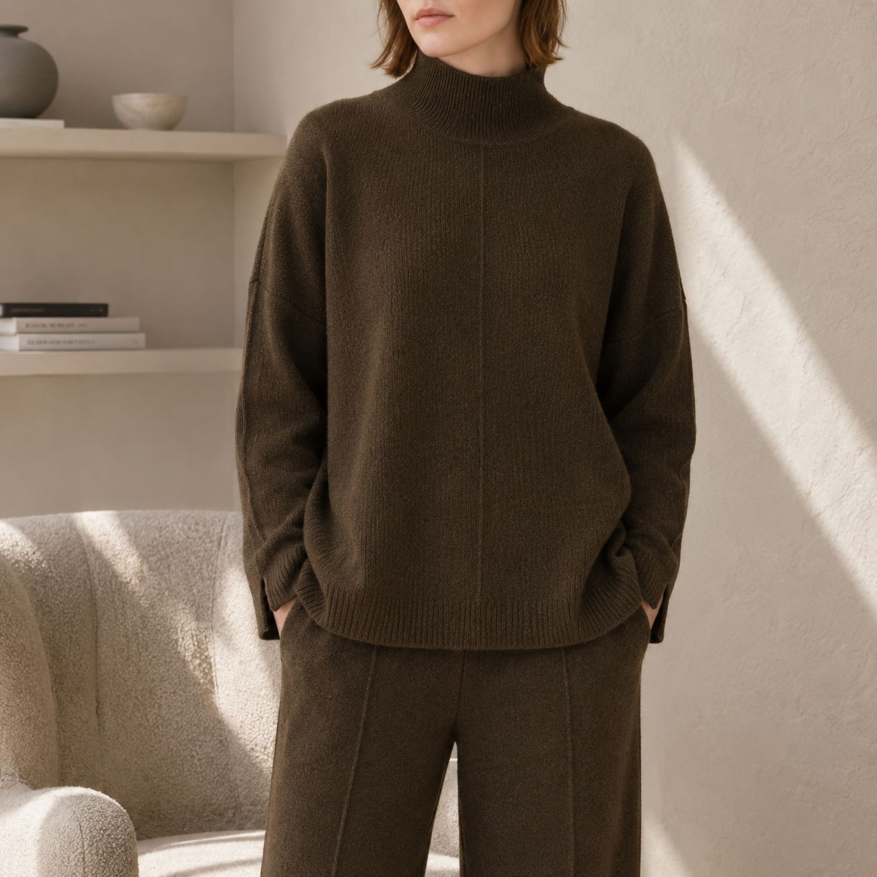 Kaschmir Pullover Damen, Damen Sweater, Loungewear Damen