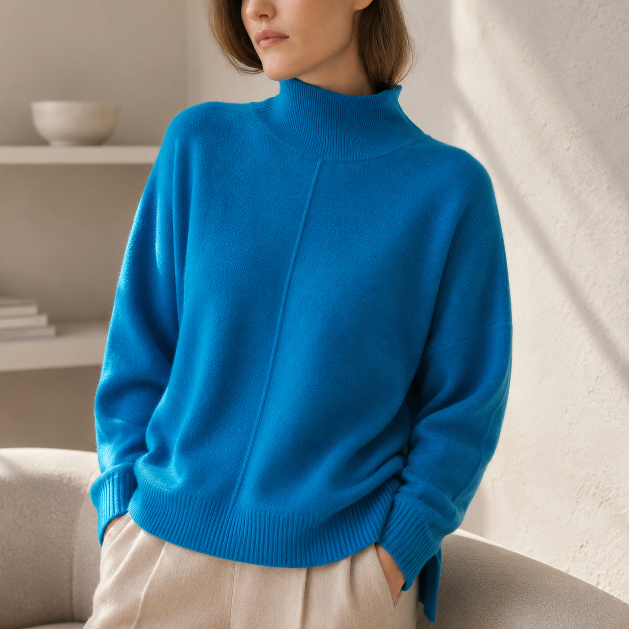 Kaschmir Pullover Damen, Damen Sweater, Loungewear Damen