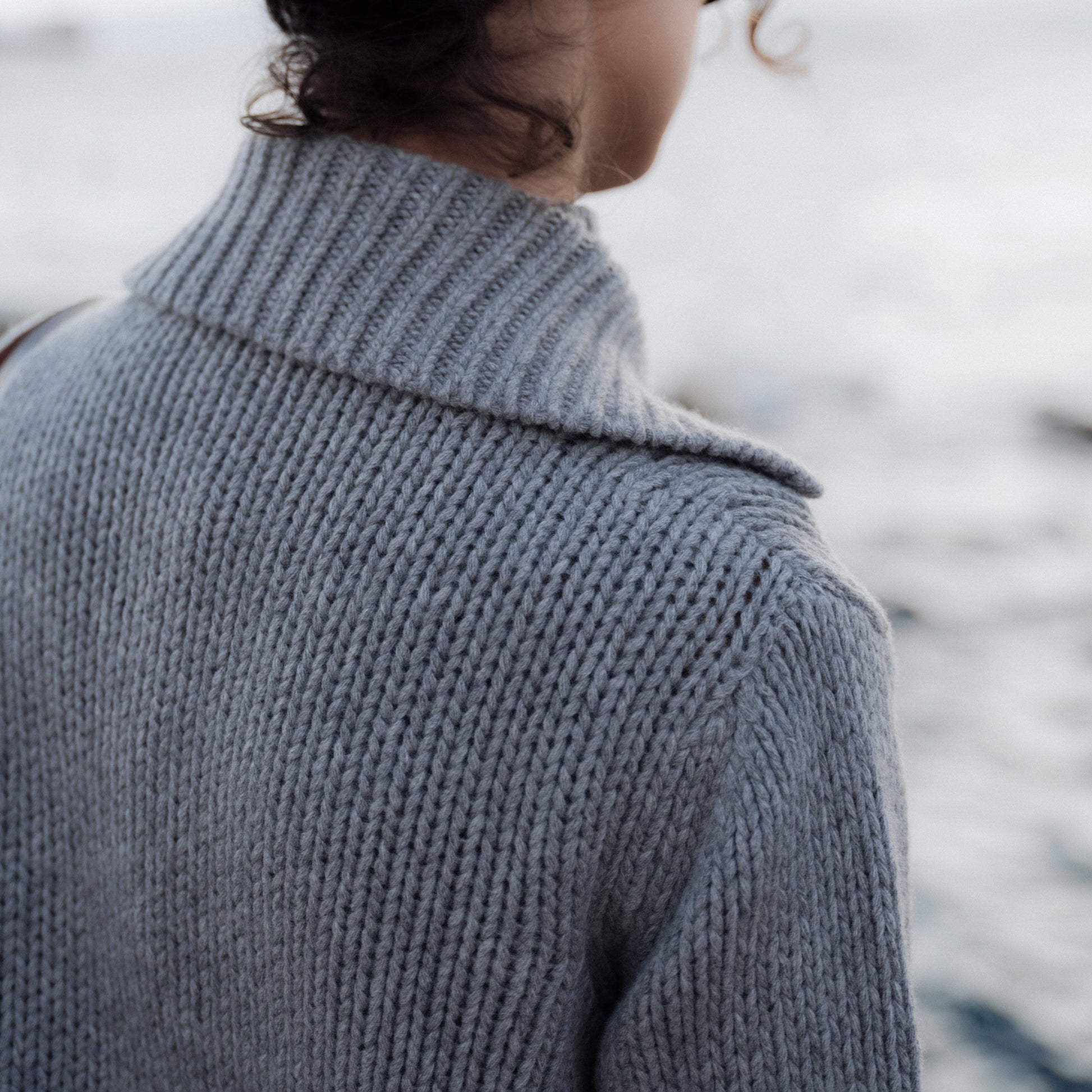 Grobstrick Cardigan Kaschmirmischung Damen Ruth-2