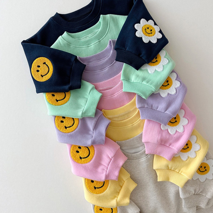 Smiley Set 2-teilig | Sweatshirt & Hose