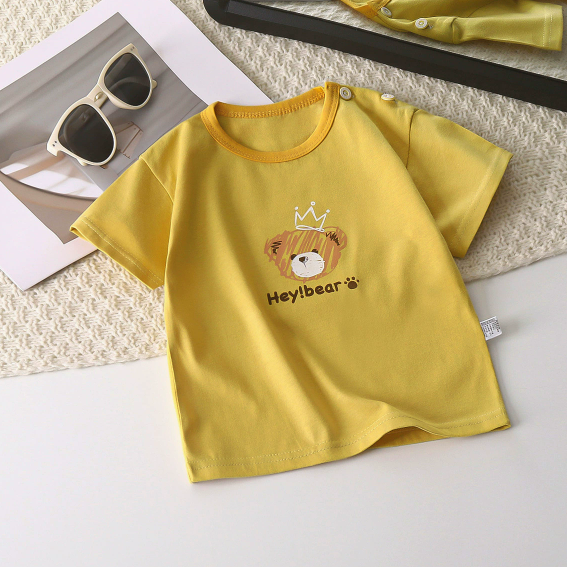 T-Shirt mit Bären-Print