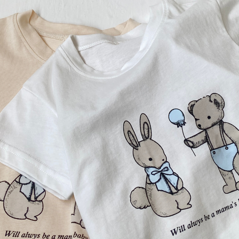 Baby Strampler mit Cartoon Print