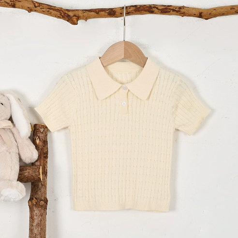 Polo Strickshirt