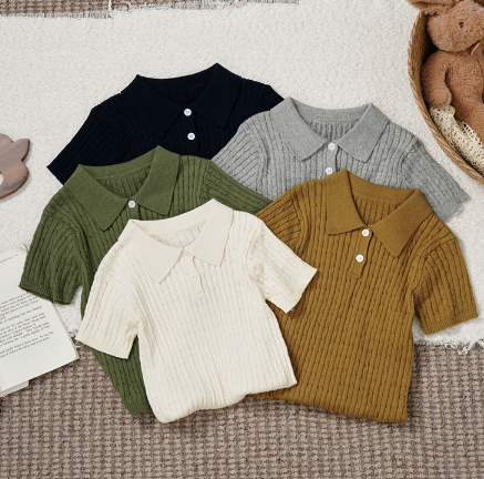 Polo Strickshirt