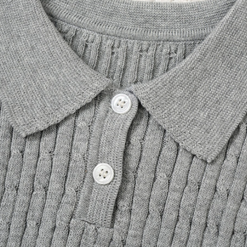 Polo Strickshirt