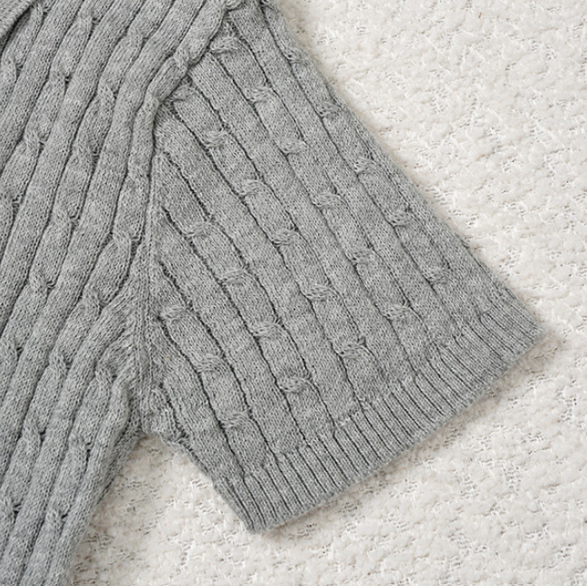 Polo Strickshirt