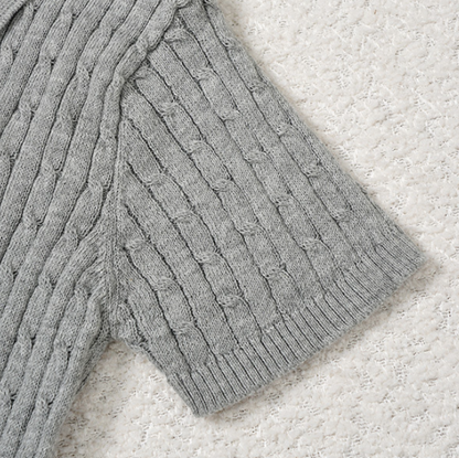 Polo Strickshirt
