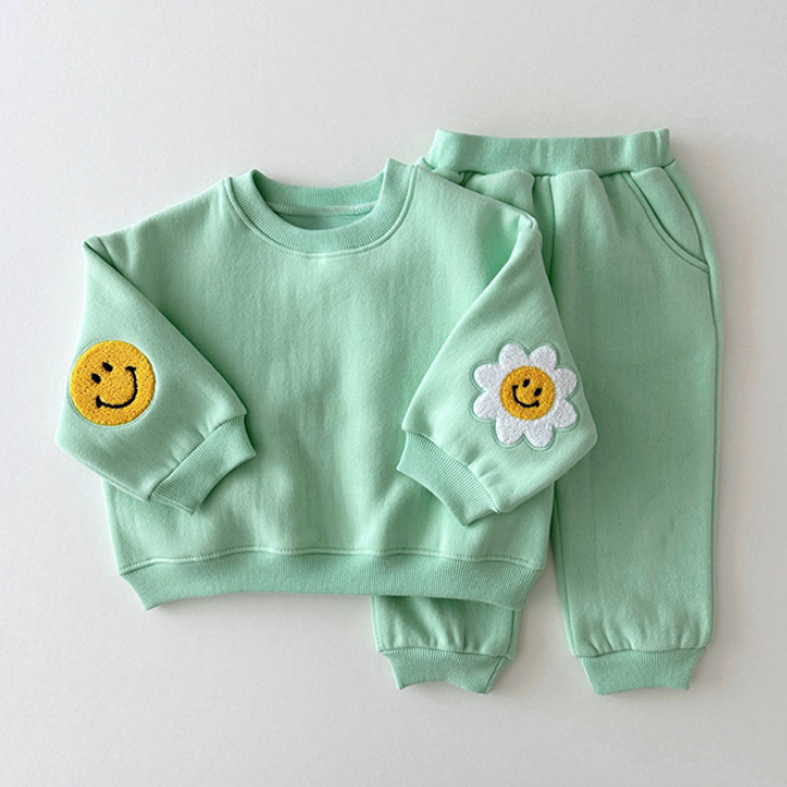 Smiley Set 2-teilig | Sweatshirt & Hose