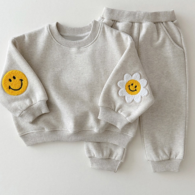 Smiley Set 2-teilig | Sweatshirt & Hose