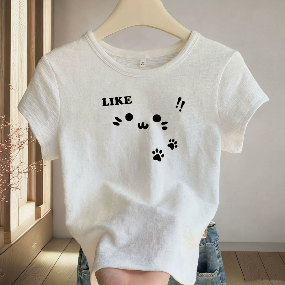 100% Baumwolle T-Shirt