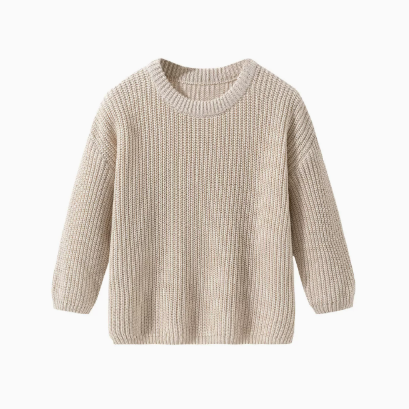 Baumwoll- Strickpullover | Klassisch & Weich