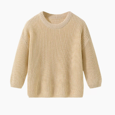 Baumwoll- Strickpullover | Klassisch & Weich