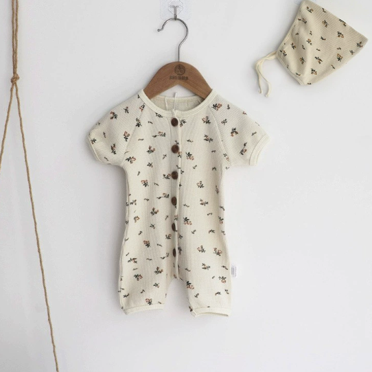Baby-Strampler mit kurzem Arm und Bein