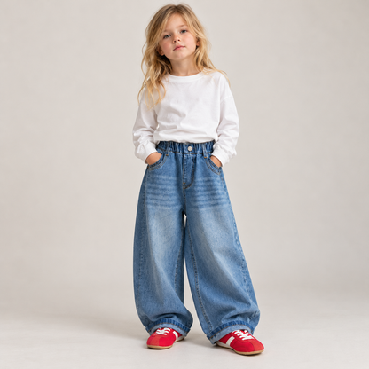 Wide-Leg Jeans