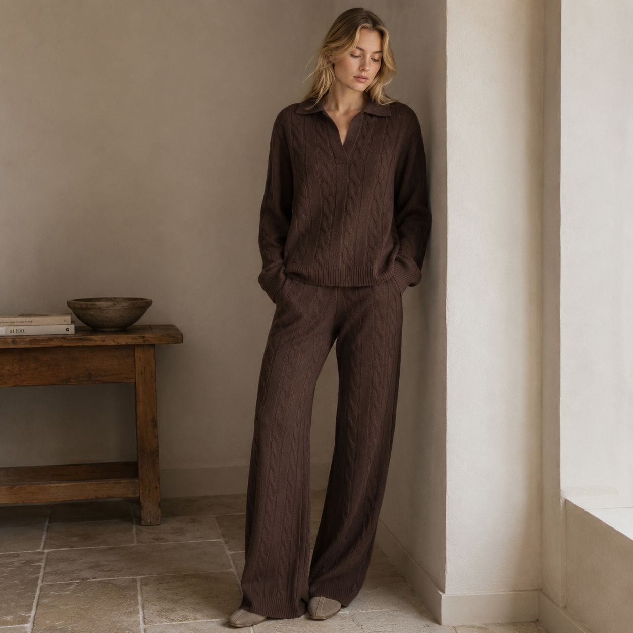 Loungewear Damen Kaschmir, Wahrer Luxus