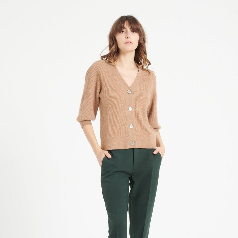 Cardigan Kaschmir Strickjacke Damen Emi-0